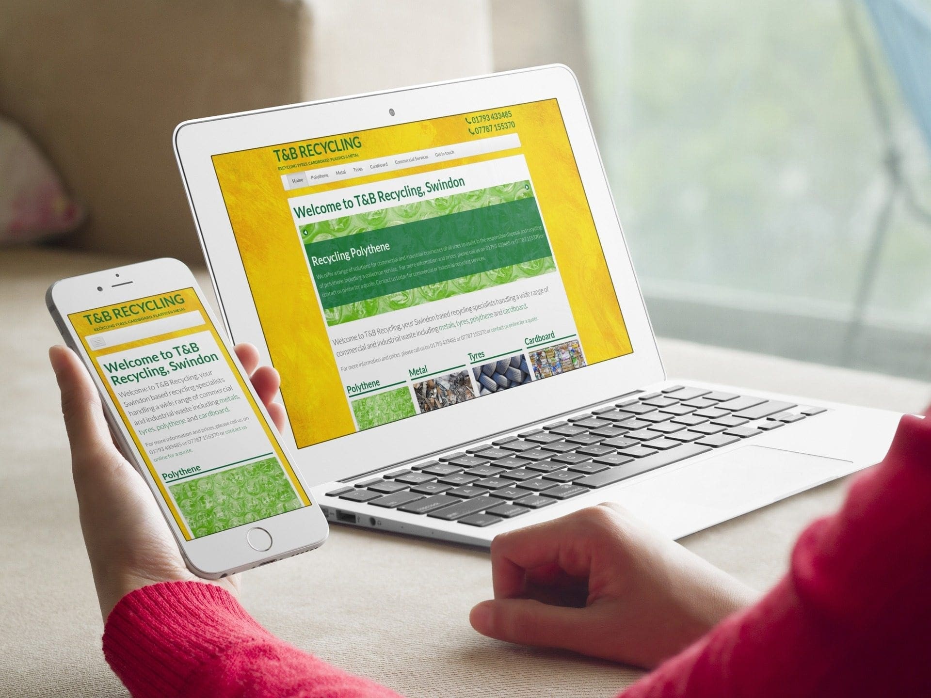 Responsive website for Swindon based T&B Recycling.jpg