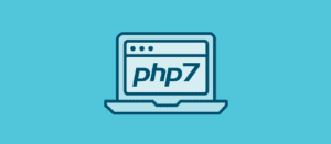 php logo on a light blue background