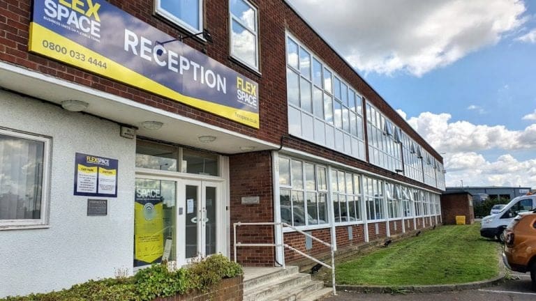Flexspace Swindon reception entrance at Cheney Manor