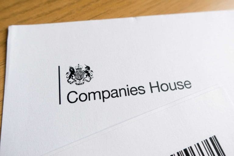 Companies House Logo on Paper