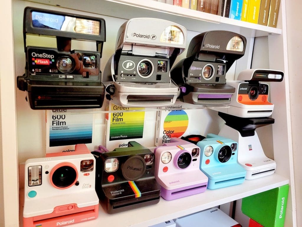 Polaroid camera collection