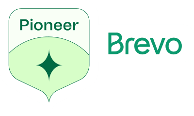 Brevo email marketing partner logo featured in O’Brien Media blog post